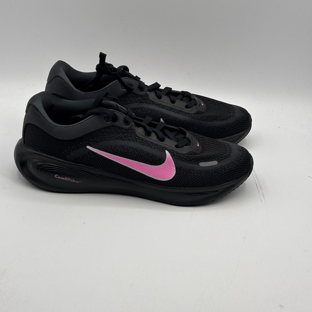 Nike Stellar Ride Shoes Kids Size 6Y Black Playful Pink Running HQ3266-005